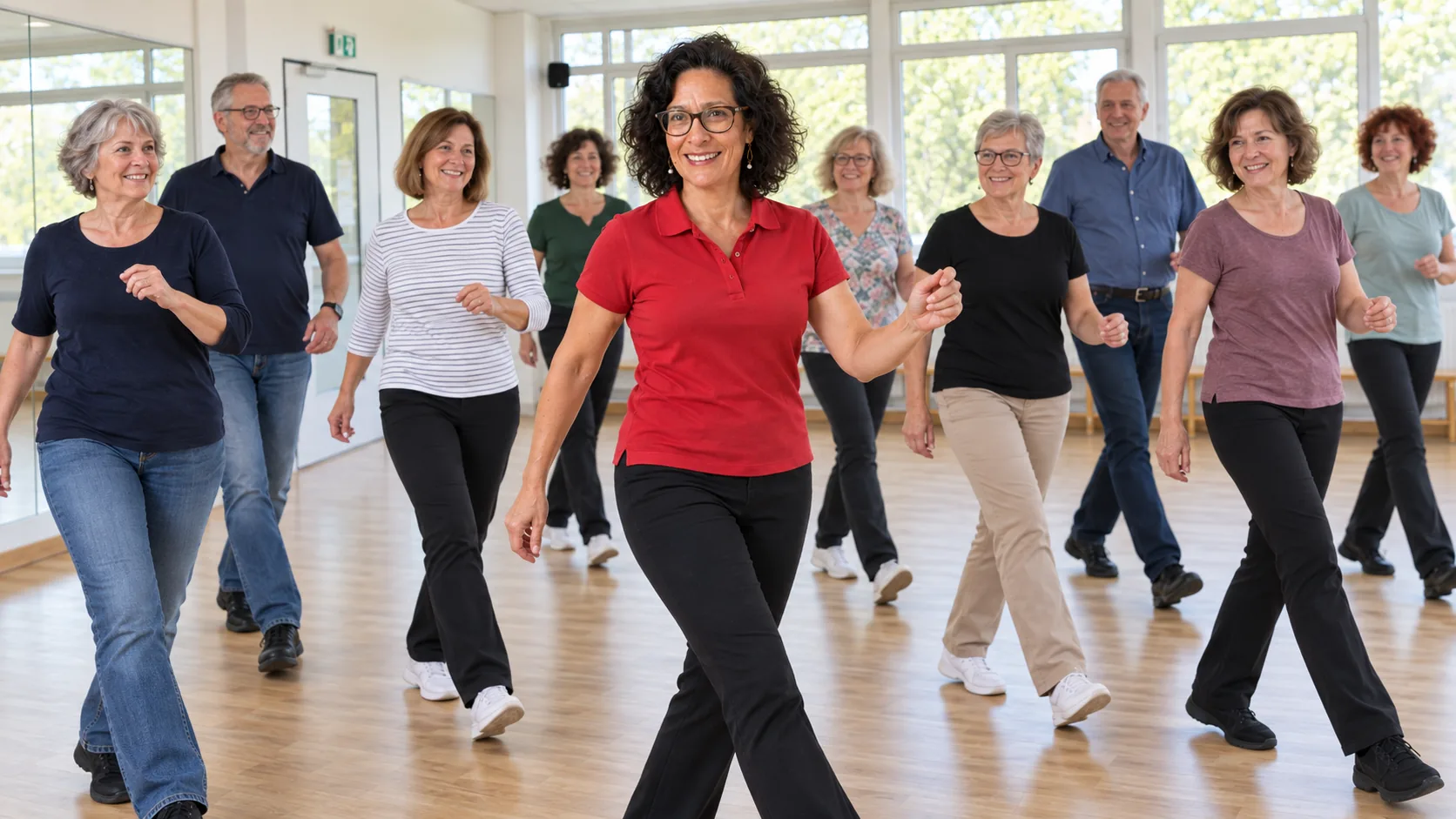 Titelbild zum Kurs „Fit, Fun, Line Dance!“