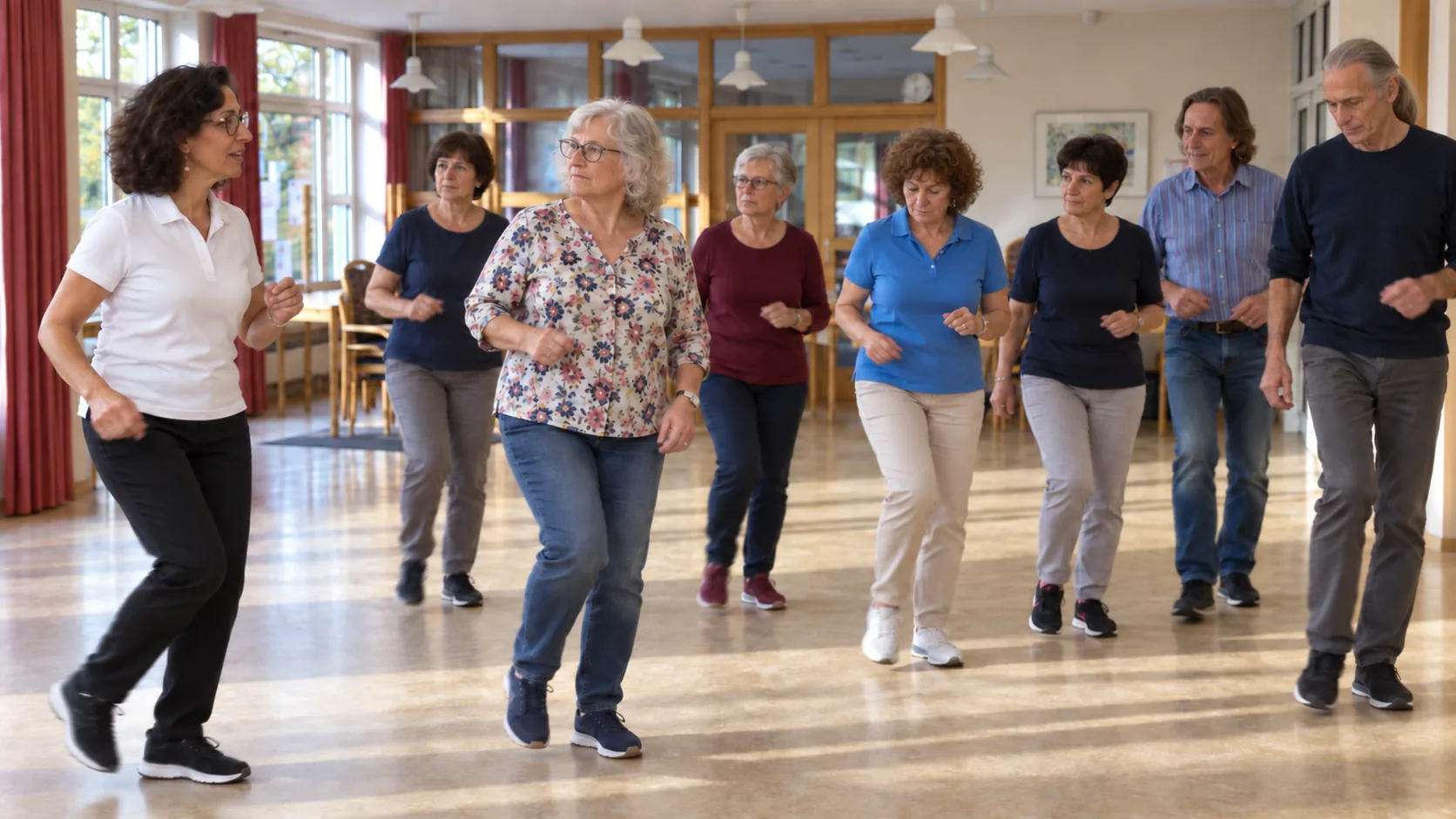 Titelbild zum Kurs „Fit, Fun, Line Dance!“